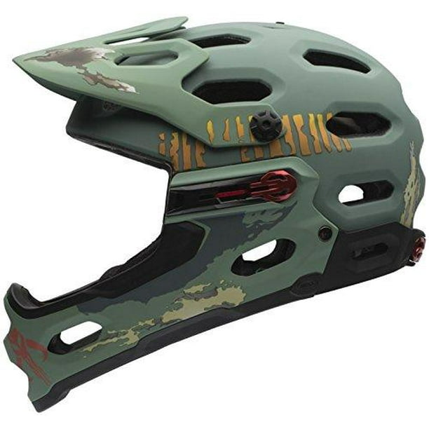 Size Small Bell Super 2 Mountain Bike Helmet Black Red
